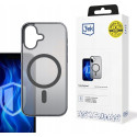 3MK Etui Frosty MagCase Black do Apple iPhone 16