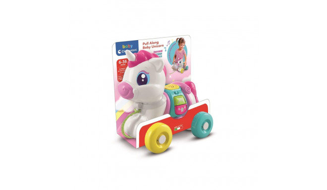 TOY PULL ALONG BABY UNICORN 17813