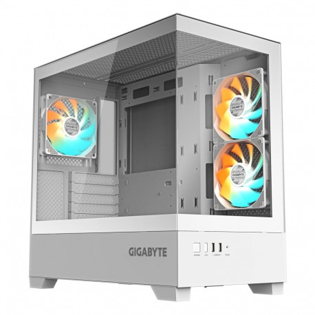 Case|GIGABYTE|GB-C201PI|MidiTower|Case product features Rackmountable/Accessory/Transparent panel|No