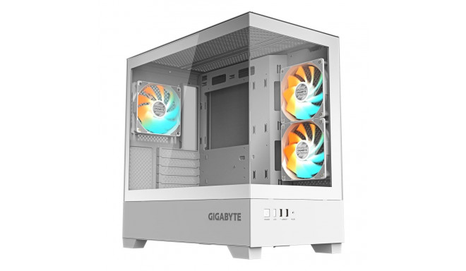Case|GIGABYTE|GB-C201PI|MidiTower|Case product features Rackmountable/Accessory/Transparent panel|No
