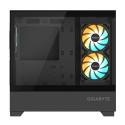 Case|GIGABYTE|C201 PANORAMIC|MidiTower|Case product features Rackmountable/Removeable HDD basket/Tra