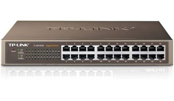 Switch|TP-LINK|24x10Base-T / 100Base-TX / 1000Base-T|TL-SG1024D