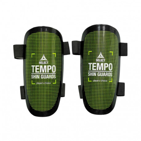 Ochraniacze piłkarskie Select Tempo v25 czarno-zielone 18873 M