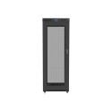 LANBERG vabaltseisev rack 19-tolline kapp 42U 800x1000 võrgust uks LCD tasapinnaline must pakend