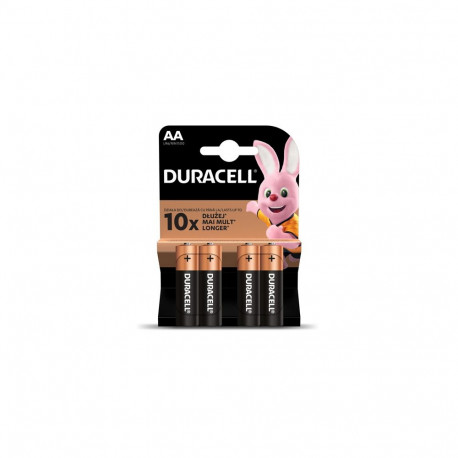 Duracell patarei AA LR6 4tk