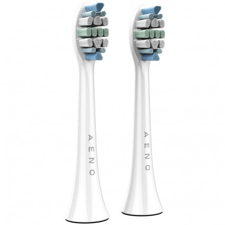 AENO Replacement Toothbrush Heads for DB3/DB4/DB5/DB6, White, 2 pcs