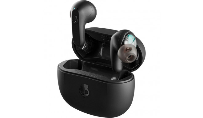 Kõrvaklapid Skullcandy True Wireless Earbuds - RAIL - must, Bluetooth, IP55 higi ja tolmukindlad, se