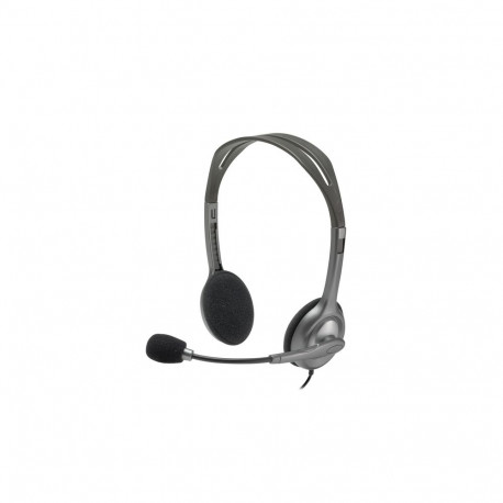 Kõrvaklapid+mikrofon Logitech Stereo Headset H111 peakomplekti 4-pin 3.5mm pistik