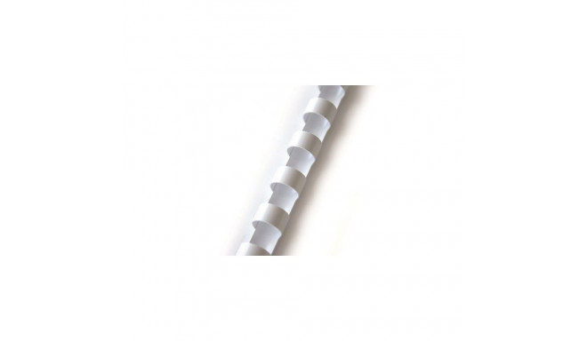 Binding combs Forpus 8 mm, (100 pcs.), white