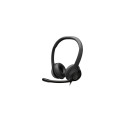 Logitech H390 USB Computer Headset Wired Headphones, USB Type-A, Black