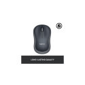 Logitech M185 Wireless Mouse, RF Wireless, 1000 DPI, Black/Grey