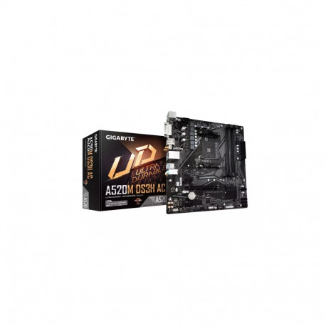 Gigabyte A520M DS3H AC Motherboards AC / A520 / AM4 / Micro ATX