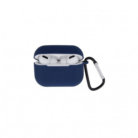 iLike Apple Case for Airpods Pro 2 dark blue with hook
