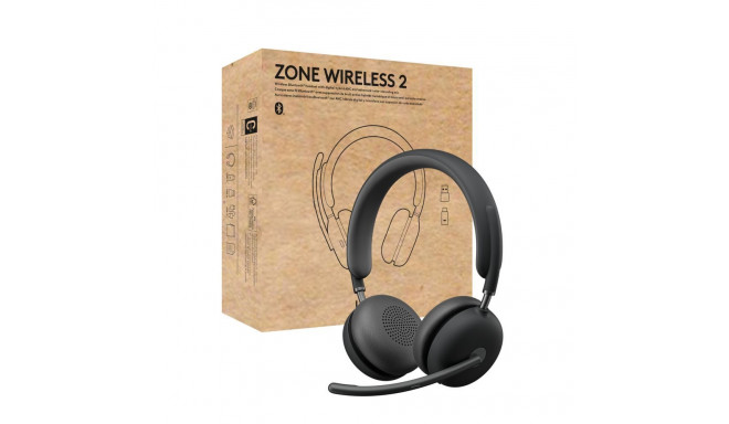 Logitech LOGI HEADSET Zone Wireless 2 UC GRAPHITE