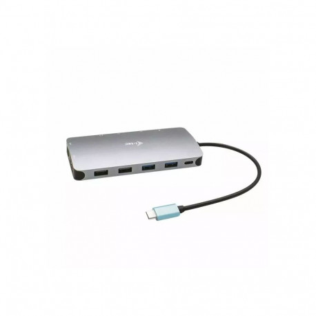 I-TEC USB-C Metal Nano Dock 3xDisplay+PD