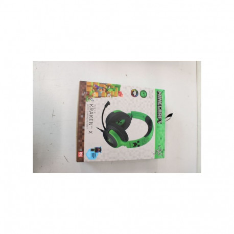 Razer SALE OUT. Kraken V4 X Gaming Headset, Minecraft Edition, Wired | Gaming Headset | Kraken V4 X 