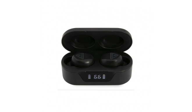 Guess True Wireless Triangle Logo BT5.0 Stereo Earphones Black