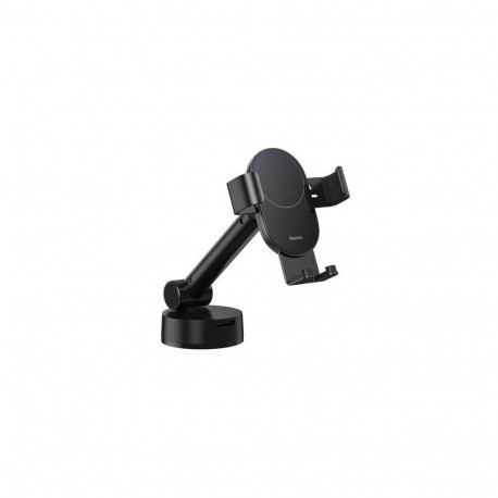 Baseus Gravity Car Mount Dashboard Windshield Phone Bracket Holder Black