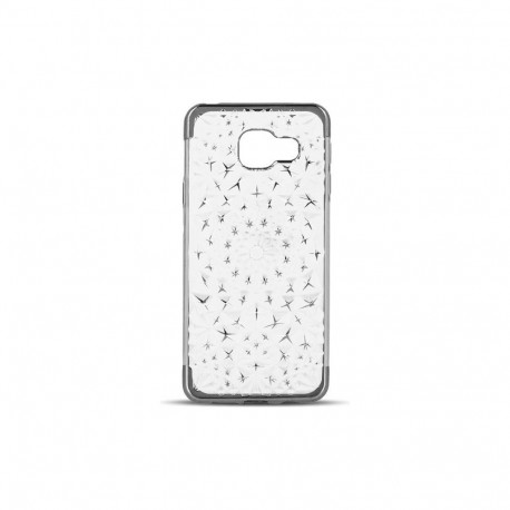 GreenGo case Samsung S7 Edge G935 TPU 3D Stars, silver