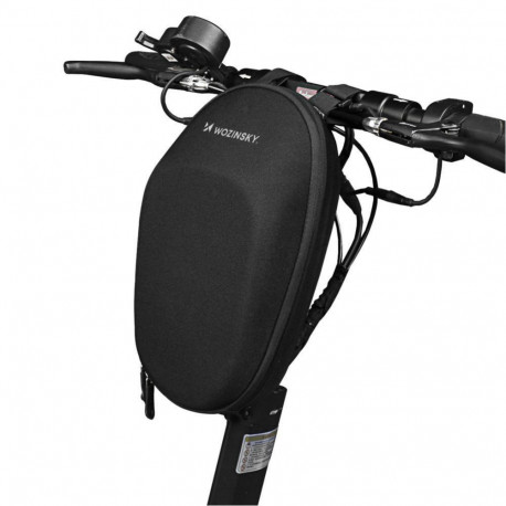 Wozinsky Wozinsky Waterproof Scooter Handlebar Bag 4L Black (WSB1BK)