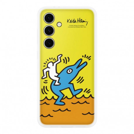 Samsung Samsung Flipsuit Case EF-MS721CYEGWW for Samsung Galaxy S 24 FE - yellow