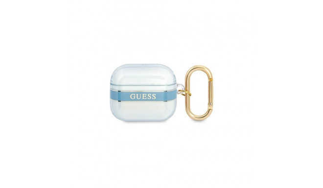 Guess Guess GUA3HHTSB AirPods 3 cover blue/blue Strap Collection