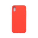 Evelatus Apple iPhone XS Premium Soft Touch Silicone Case Red
