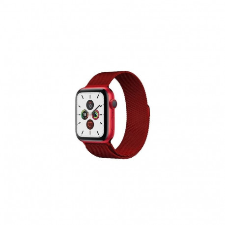 iLike Magnetic Strap Watch 7 45mm Magnetic Wristband Bracelet Bangle Red