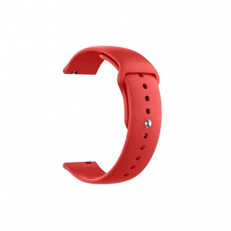 Just Must Universal JM S1 for Galaxy Watch 4 straps 22 mm Red
