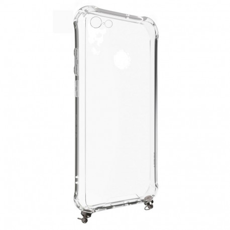 Evelatus kaitseümbris Apple iPhone 6/6S Silicone Case + kaelapael, kuldne