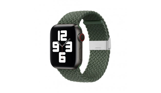 iLike Watch 38/40/41mm Braided Fabric Strap Green