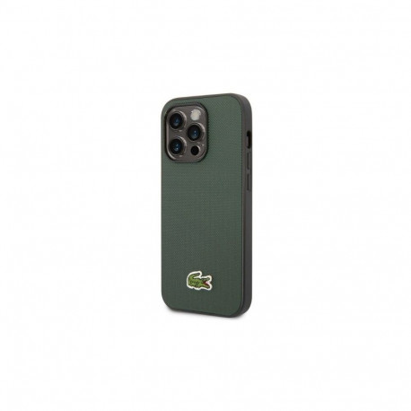 Lacoste kaitseümbris Apple 14 Pro Max Iconic Petit Pique Logo Case, tumeroheline