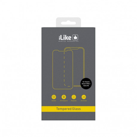 iLike kaitseklaas Xiaomi Redmi Note 9 Pro/9s 0.33 Flat Clear Glass