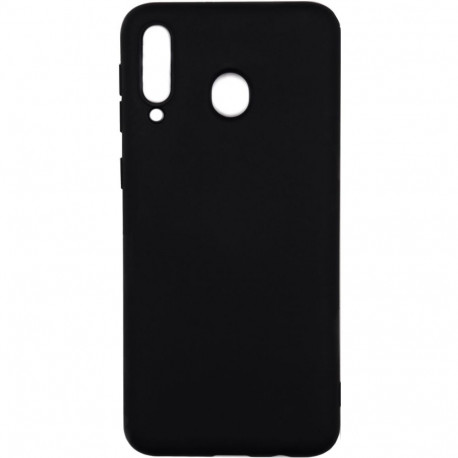 Evelatus Samsung Galaxy A40s Nano Silicone Case Soft Touch TPU, black