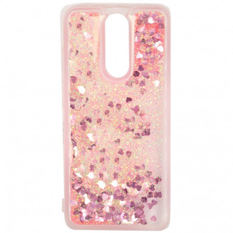 Evelatus kaitseümbris Xiaomi Redmi 8 Shining Quicksand, roosa