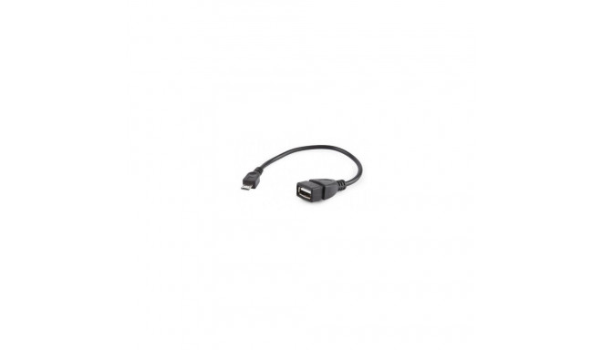 Cablexpert USB OTG AF to Micro BM cable, 0.15 m