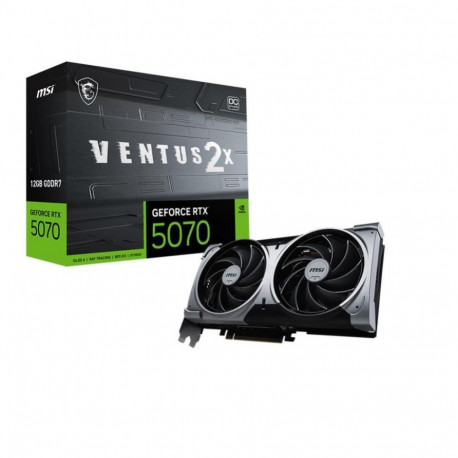 MSI Graphics Card||NVIDIA GeForce RTX 5070|12 GB|GDDR7|192 bit|PCIE 5.0 16x|Dual Slot Fansink|1xHDMI