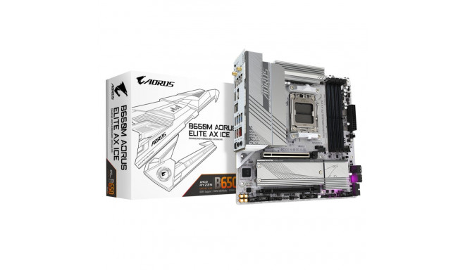 Gigabyte B650M A ELITE AX ICE 1.0 M/B