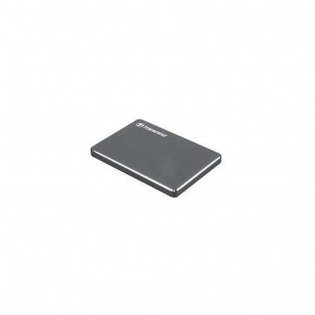 Transcend External HDD||StoreJet|1TB|USB 3.1|Colour Iron Grey|TS1TSJ25C3N