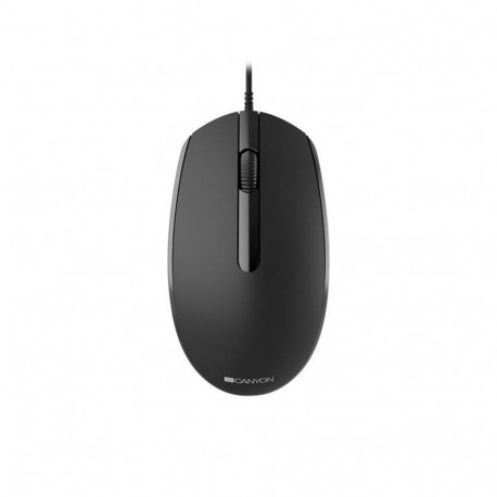 Canyon Wired Mouse M-10 With 3 buttons Black