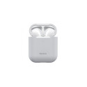 Baseus kaitseümbris Apple Silica Series Ultra-Thin AirPods 1/2, hall