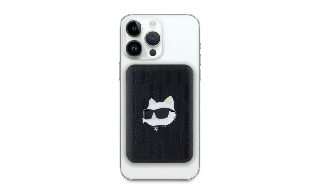Karl Lagerfeld - Karl Lagerfeld Embossed Choupette Head MagSafe Powerbank 5000mAh Black