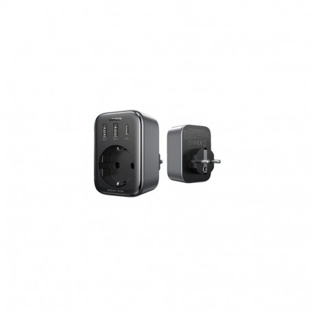 Ugreen charger 30W (2xUSB/USB C/AC) / adapter EU - EU 13A Ugreen CD314 Black