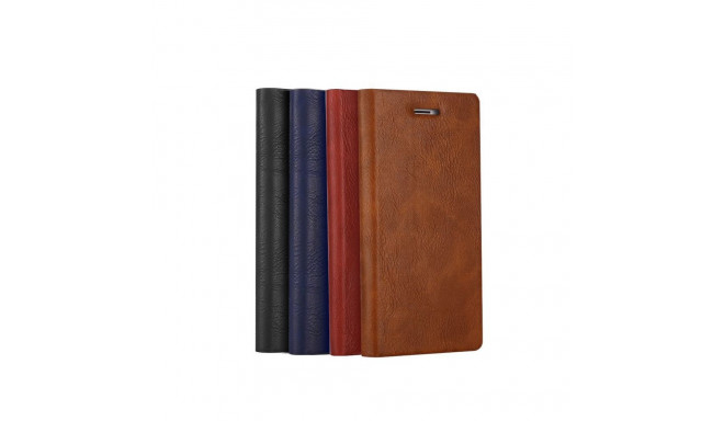 Joyroom kaitseümbris iPhone 7 Plus Leather PU, must