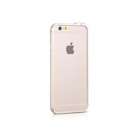 Hoco Apple iPhone 6/6s Blade Series Fedora Metal Bumper HI-T026 Silver