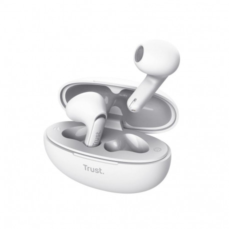 Trust HEADSET EARPHONES YAVI BT ENC/WHITE 25173