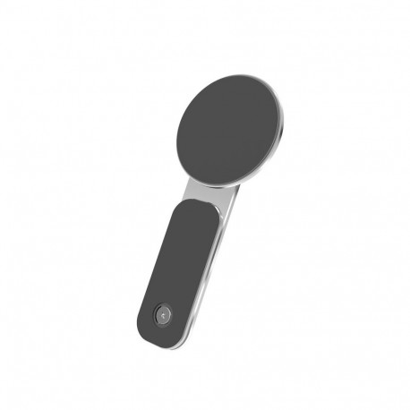 iLike Universal P65 Aluminum Monitor Side Fix magnetic holder for Smartphone Silver