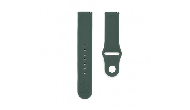 Connect 22mm Silicone Loop Watch Strap (S/M 110mm) Olive
