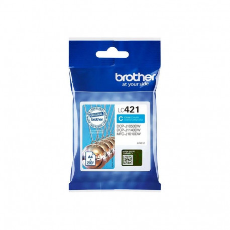 Brother LC421C Ink Cartridge Cyan |