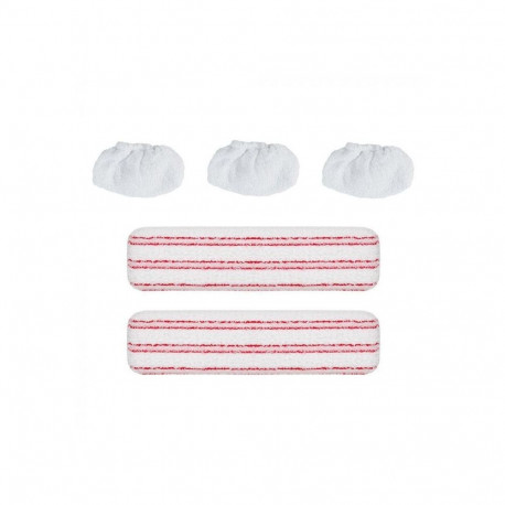 Polti Vaporetto Kit of 2 Cloths and 3 Sockettes PAEU0324 Suitable for Vaporetto models: Pro, Classic